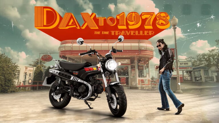 ホンダ|タイ仕様|ダックス1978スペシャルエディション|2024年モデル|ホンダ「DAX 1978」スペシャルエディション登場! 日本にも近いカラーで登場の可能性