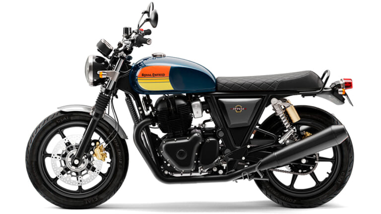 ロイヤルエンフィールドの「INT 650」に4つのニューカラーが登場【キャストホイール×チューブレスタイヤを装備した「DARK」がラインナップ】