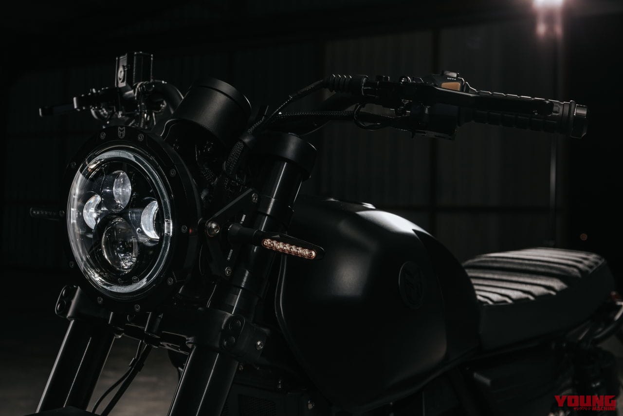 マットモーターサイクル|DRK-01|【原付二種/軽二輪】新開発の水冷エンジン搭載!! マットモーターサイクルの新型車「DRK-01」、6/28発売へ