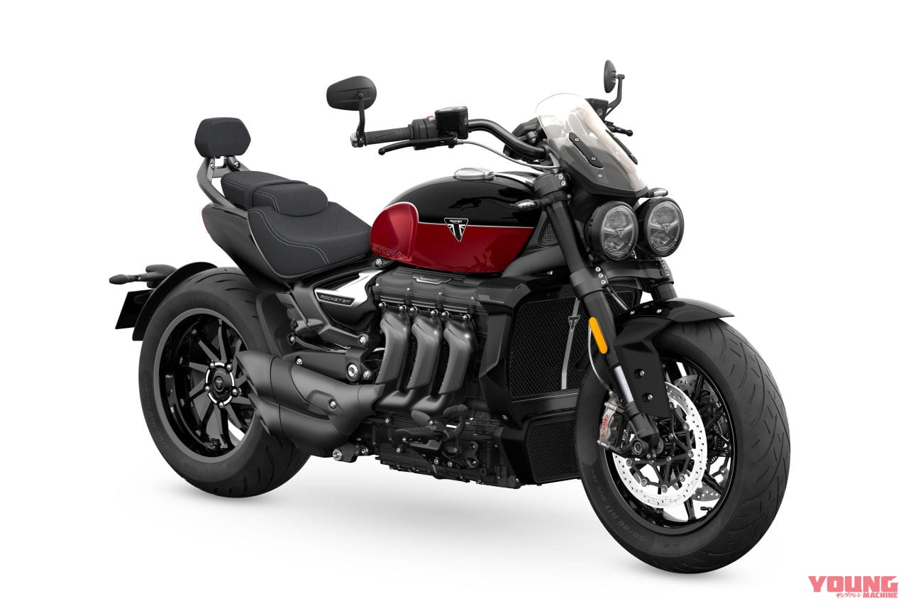|その名も“嵐”!! トライアンフ「ロケット3ストーム R/GT」が東京モーターサイクルショーで初登場