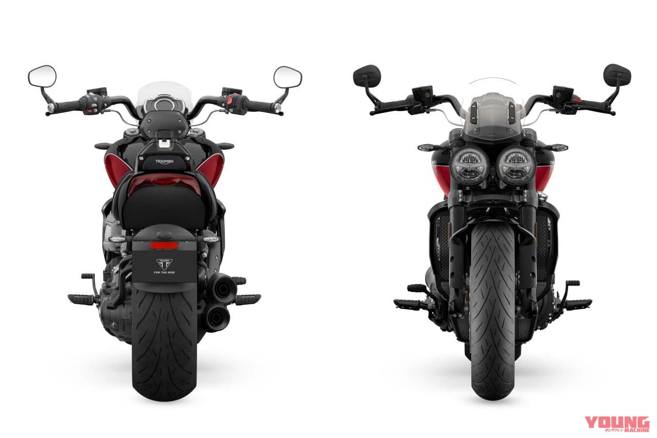|その名も“嵐”!! トライアンフ「ロケット3ストーム R/GT」が東京モーターサイクルショーで初登場