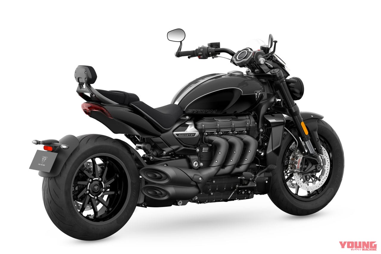|その名も“嵐”!! トライアンフ「ロケット3ストーム R/GT」が東京モーターサイクルショーで初登場