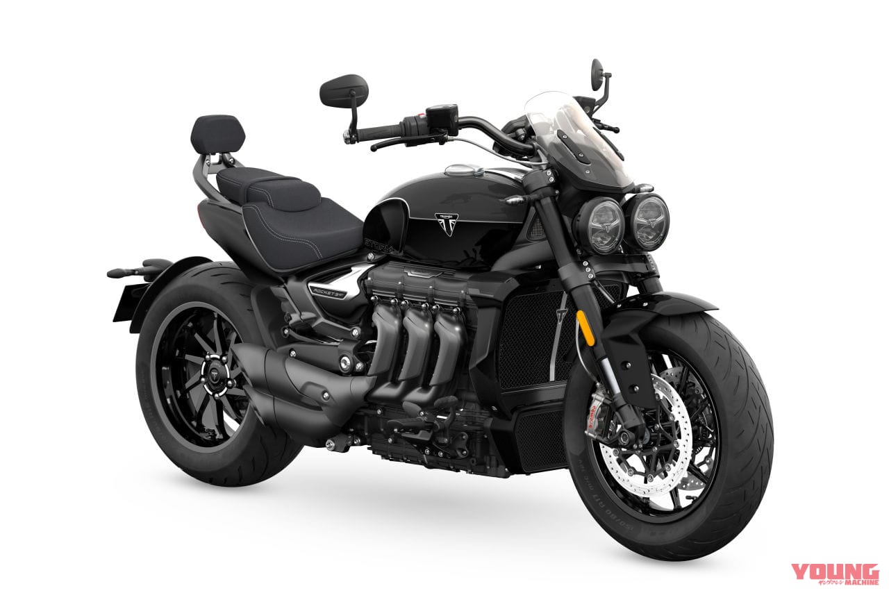 |その名も“嵐”!! トライアンフ「ロケット3ストーム R/GT」が東京モーターサイクルショーで初登場