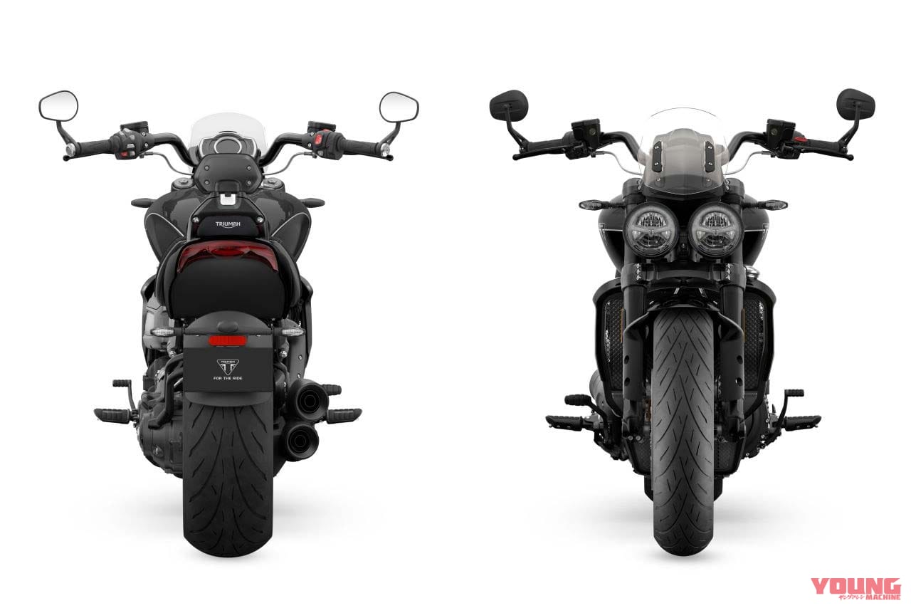 |その名も“嵐”!! トライアンフ「ロケット3ストーム R/GT」が東京モーターサイクルショーで初登場