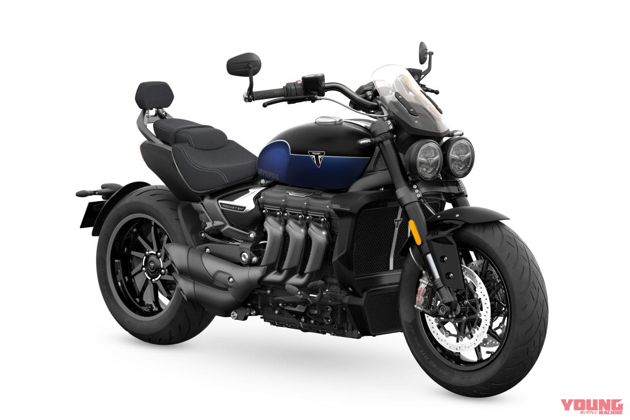 |その名も“嵐”!! トライアンフ「ロケット3ストーム R/GT」が東京モーターサイクルショーで初登場