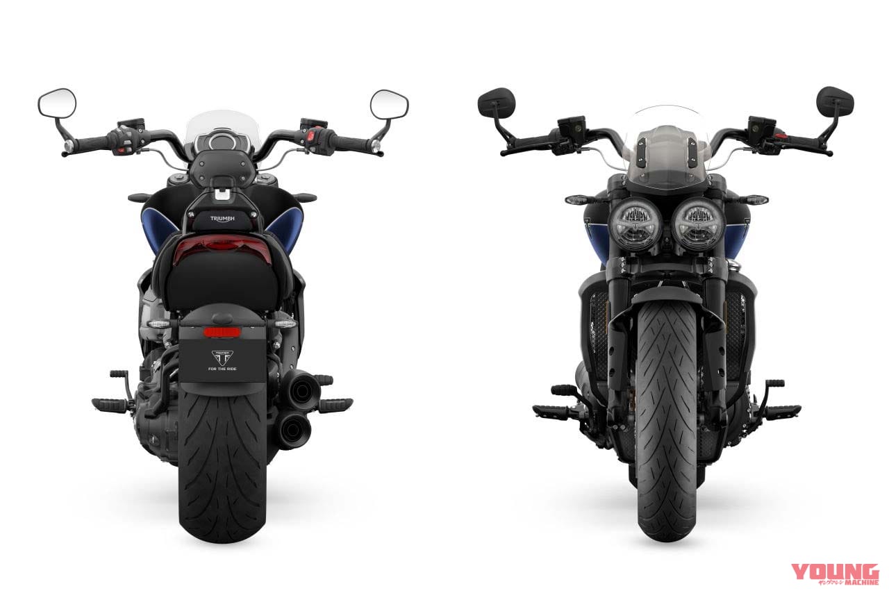 |その名も“嵐”!! トライアンフ「ロケット3ストーム R/GT」が東京モーターサイクルショーで初登場
