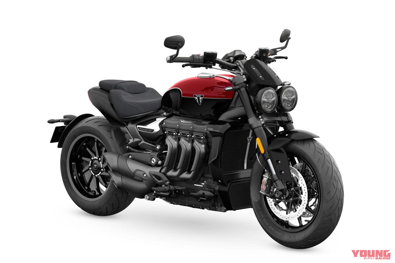 |その名も“嵐”!! トライアンフ「ロケット3ストーム R/GT」が東京モーターサイクルショーで初登場