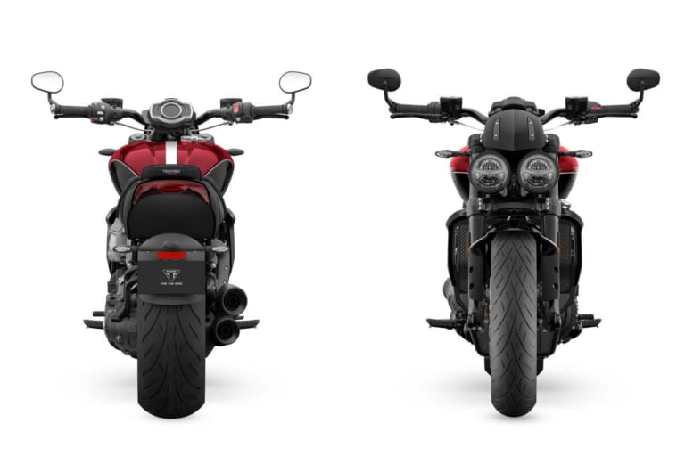 トライアンフ|ロケット3ストームR|その名も“嵐”!! トライアンフ「ロケット3ストーム R/GT」が東京モーターサイクルショーで初登場
