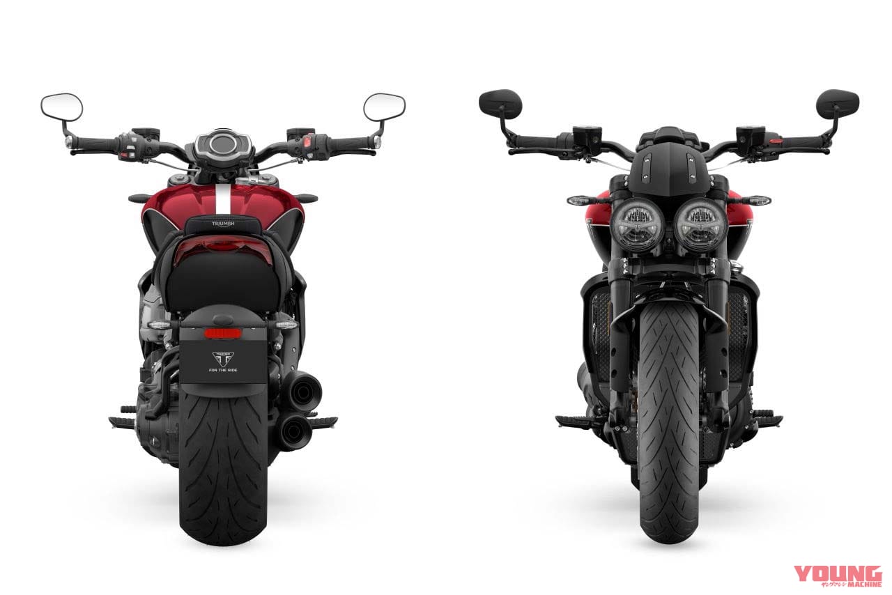 |その名も“嵐”!! トライアンフ「ロケット3ストーム R/GT」が東京モーターサイクルショーで初登場
