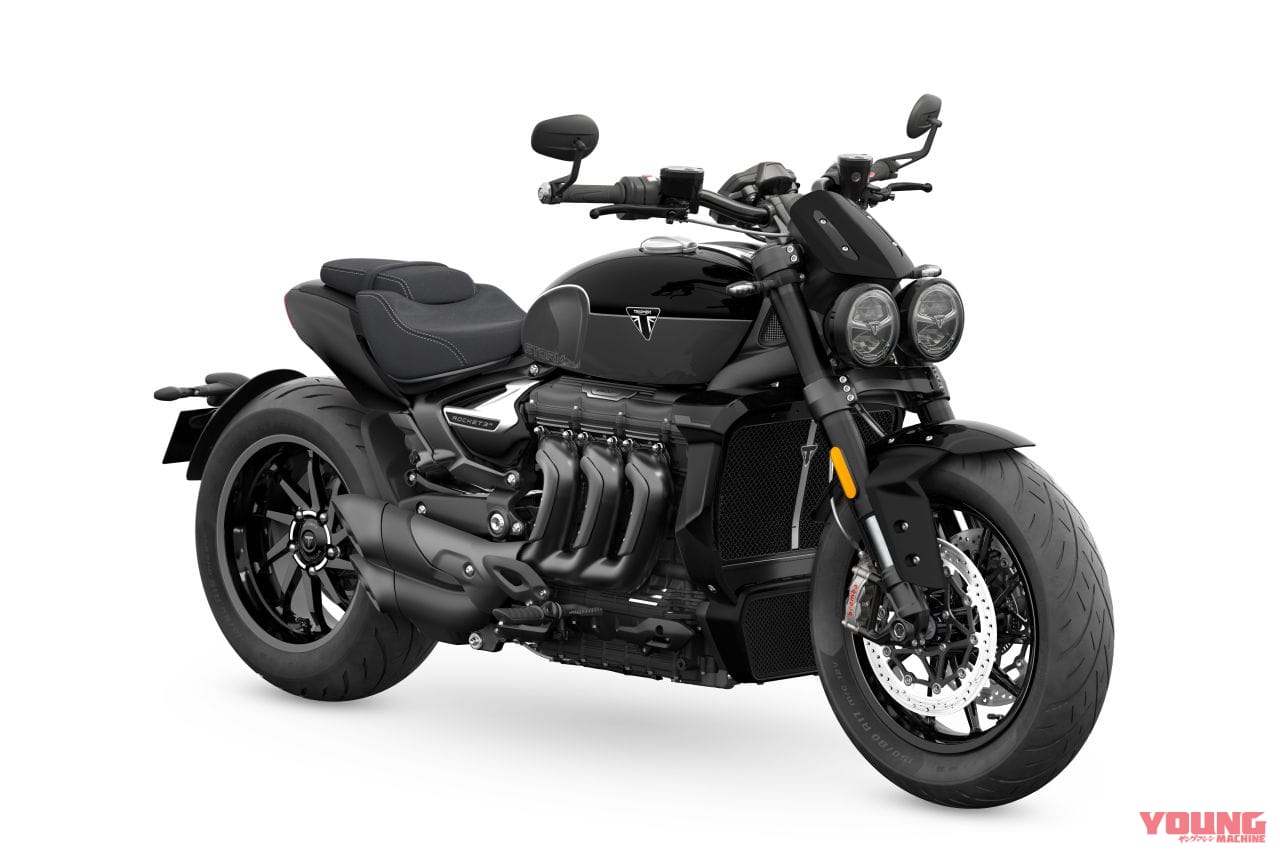 |その名も“嵐”!! トライアンフ「ロケット3ストーム R/GT」が東京モーターサイクルショーで初登場
