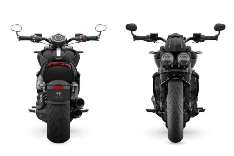 トライアンフ|ロケット3ストームR|その名も“嵐”!! トライアンフ「ロケット3ストーム R/GT」が東京モーターサイクルショーで初登場