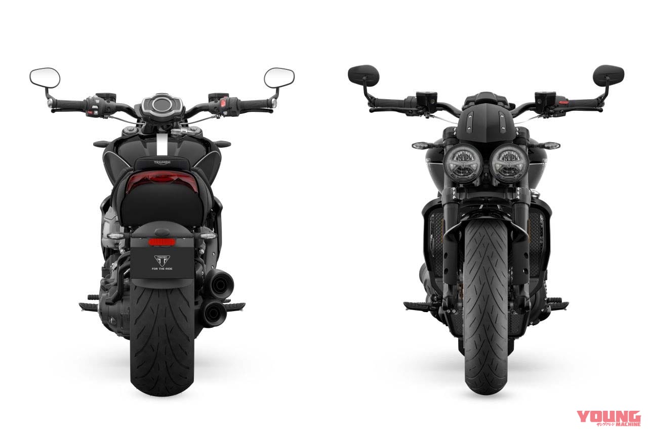 |その名も“嵐”!! トライアンフ「ロケット3ストーム R/GT」が東京モーターサイクルショーで初登場