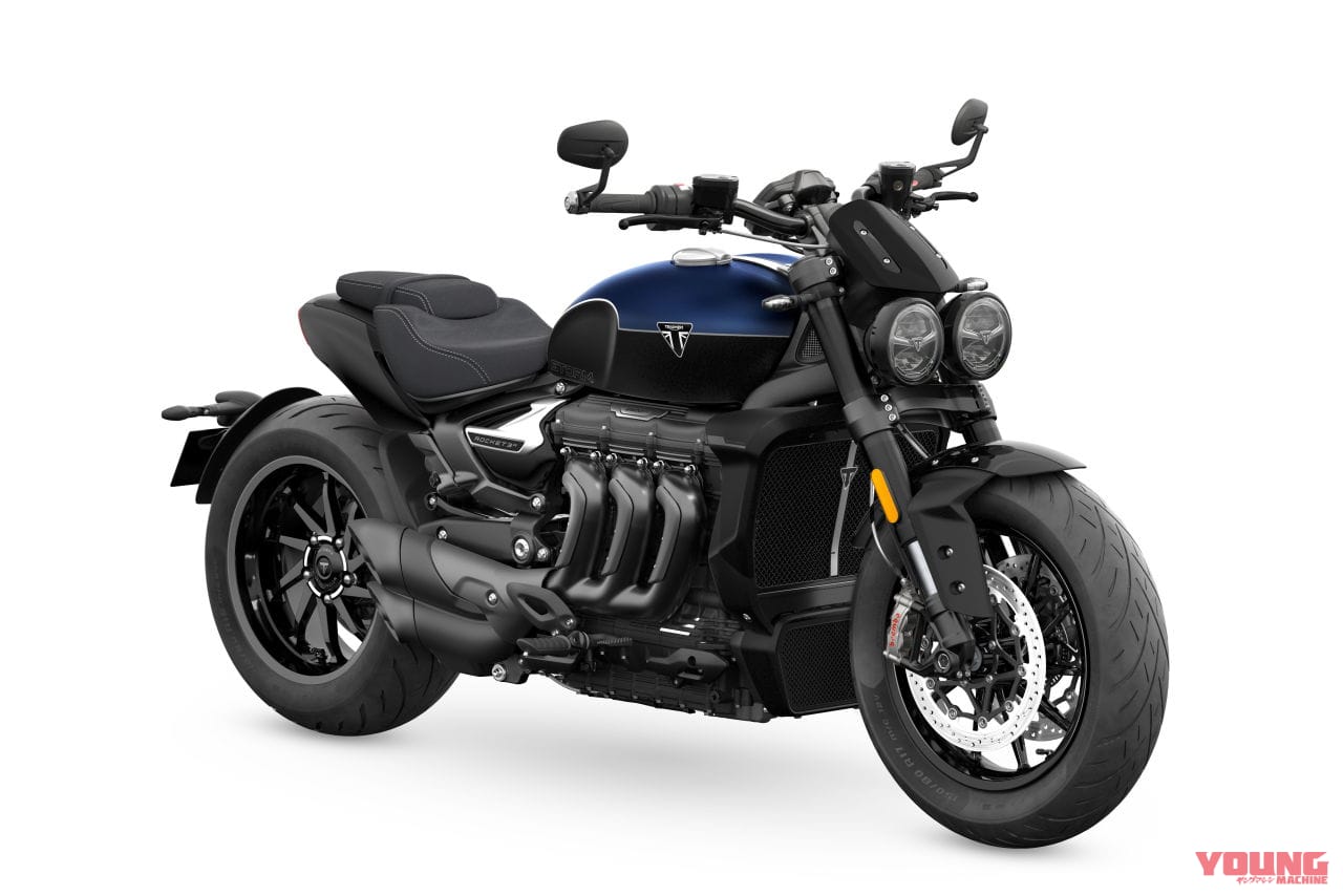|その名も“嵐”!! トライアンフ「ロケット3ストーム R/GT」が東京モーターサイクルショーで初登場