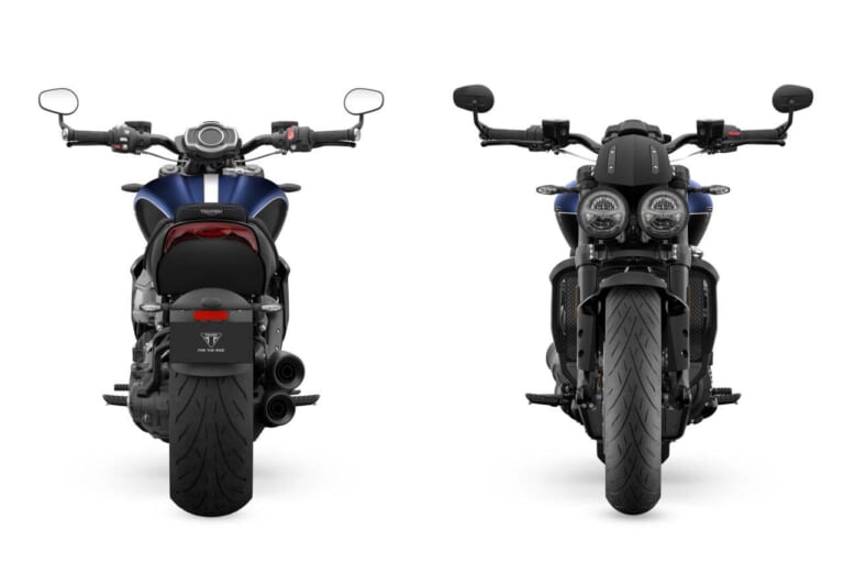 トライアンフ|ロケット3ストームR|その名も“嵐”!! トライアンフ「ロケット3ストーム R/GT」が東京モーターサイクルショーで初登場