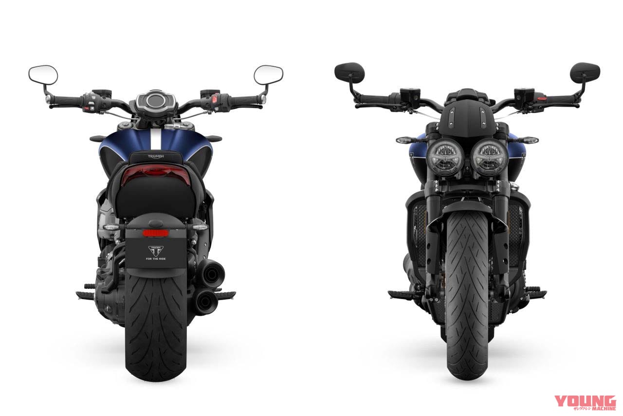 |その名も“嵐”!! トライアンフ「ロケット3ストーム R/GT」が東京モーターサイクルショーで初登場
