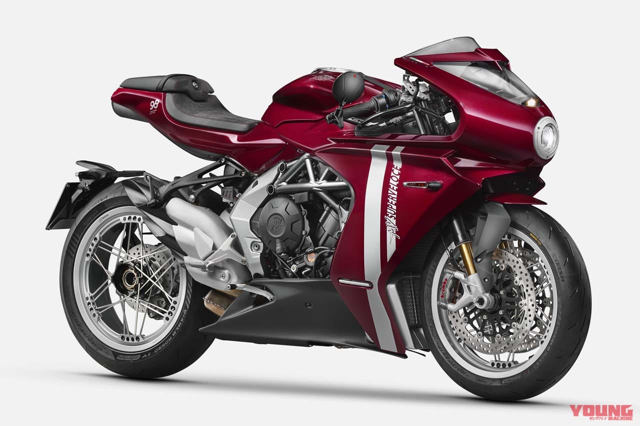 SUPERVELOCE 98|【限定車】MVアグスタ「スーパーヴェローチェ1000セリエオロ」「LXPオリオリ」「スーパーヴェローチェ98」「ブルターレ1000RRアッセン」が一挙登場!