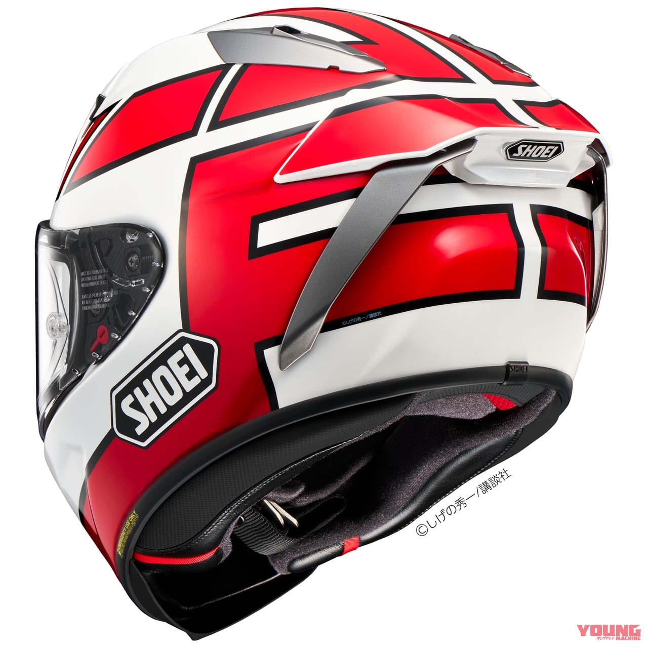 SHOEI|X-Fifteen グン|【9月30日まで】SHOEI×バリ伝レプリカ「X-Fifteenグン」「Z-8バリバリ伝説」の受注期間がもうすぐ締切