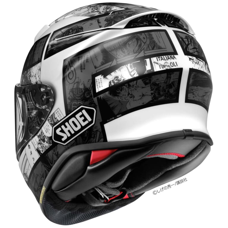 SHOEI|Z-8 バリバリ伝説|【受注期間限定】SHOEI×バリ伝レプリカ「X-Fifteenグン」「Z-8バリバリ伝説」発売日が7月19日に決定!!【9月30日まで】