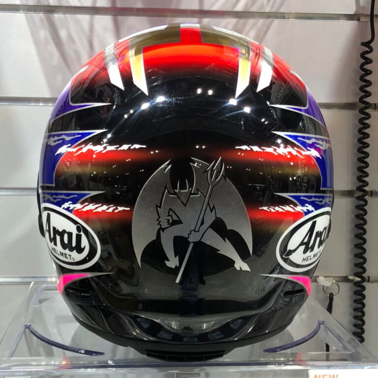 Arai RAPIDE NEO HARADA|アライ「ラパイドネオ」原田哲也/坂田和人レプリカ発売決定!【大阪モーターサイクルショー】