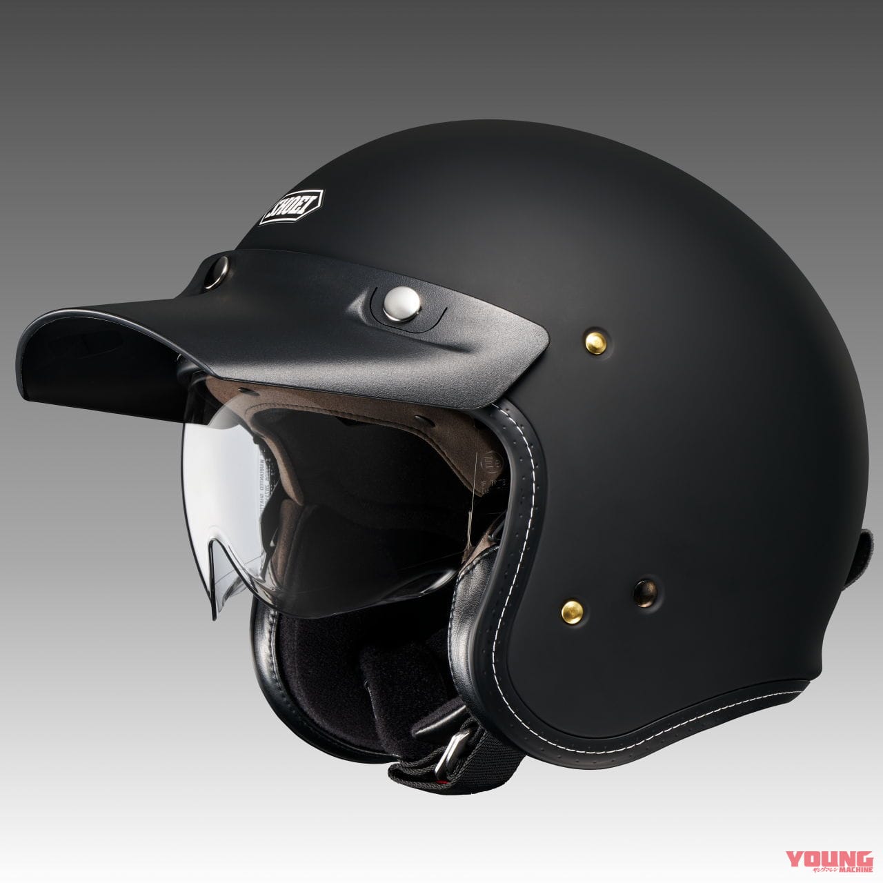 SHOEI J・O+|SHOEI「J・O+」新登場! 質感向上、バイザーも装着可能に