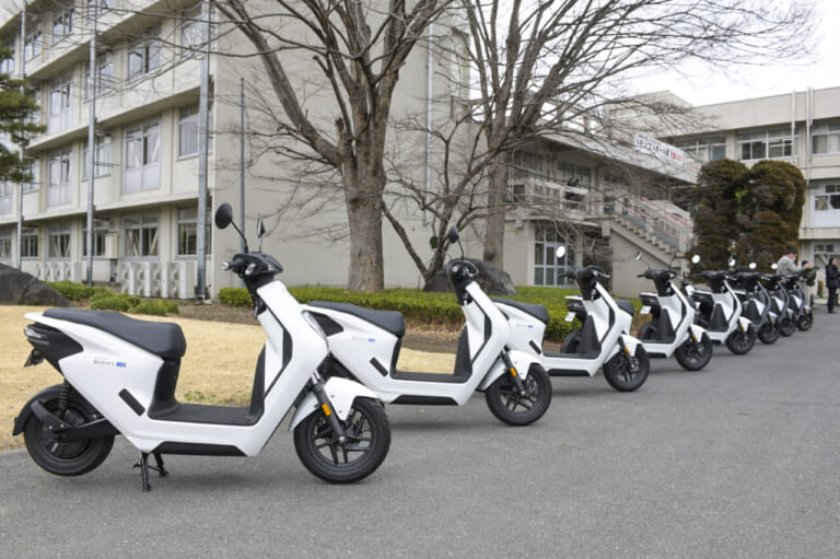 ホンダ|EM1e:|埼玉県立秩父農工科学高等学校|高校生+EVスクーターが電動バイク普及の切り札になる⁉……〈多事走論〉from Nom