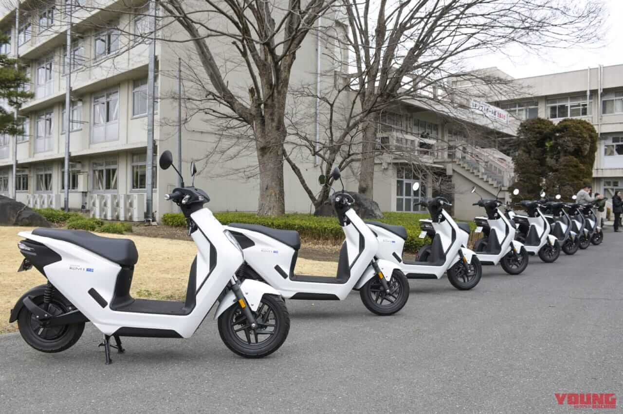 ホンダ|EM1e:|埼玉県立秩父農工科学高等学校|高校生+EVスクーターが電動バイク普及の切り札になる⁉……〈多事走論〉from Nom