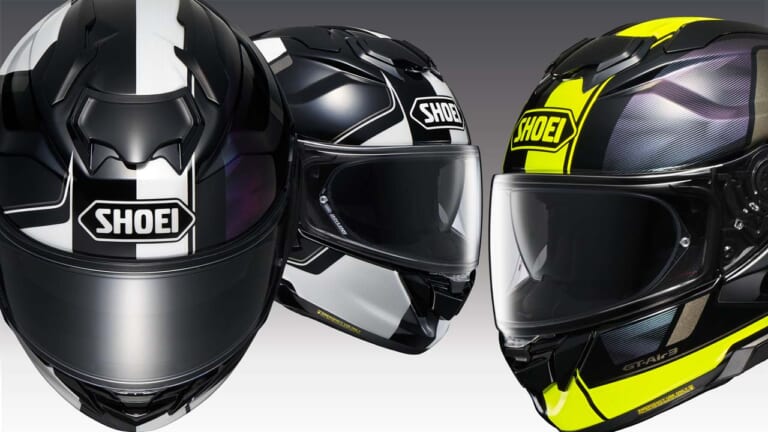 SHOEIが「GT-Air3 シナリオ」を6月発売！ インナーバイザー採用モデルに新たな左右非対称デザイン