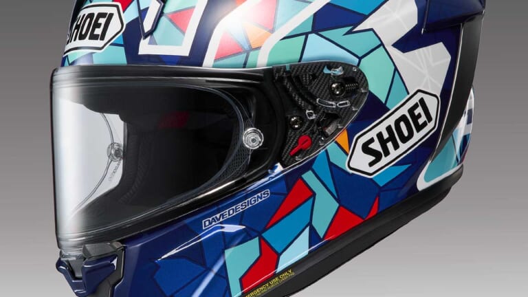 【受注期間限定】M.マルケスのスペインGP仕様グラフィックを再現！ SHOEI「X-Fifteen マルケス バルセロナ」6月発売