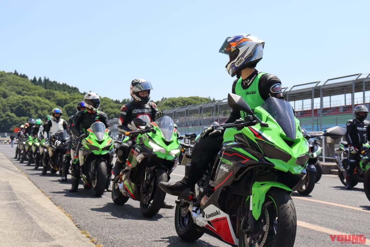 |4気筒250ccのワンメイクレース「Ninja Team Green Cup」にレディースクラス新設! MFJ女性スポーツ部会も発足