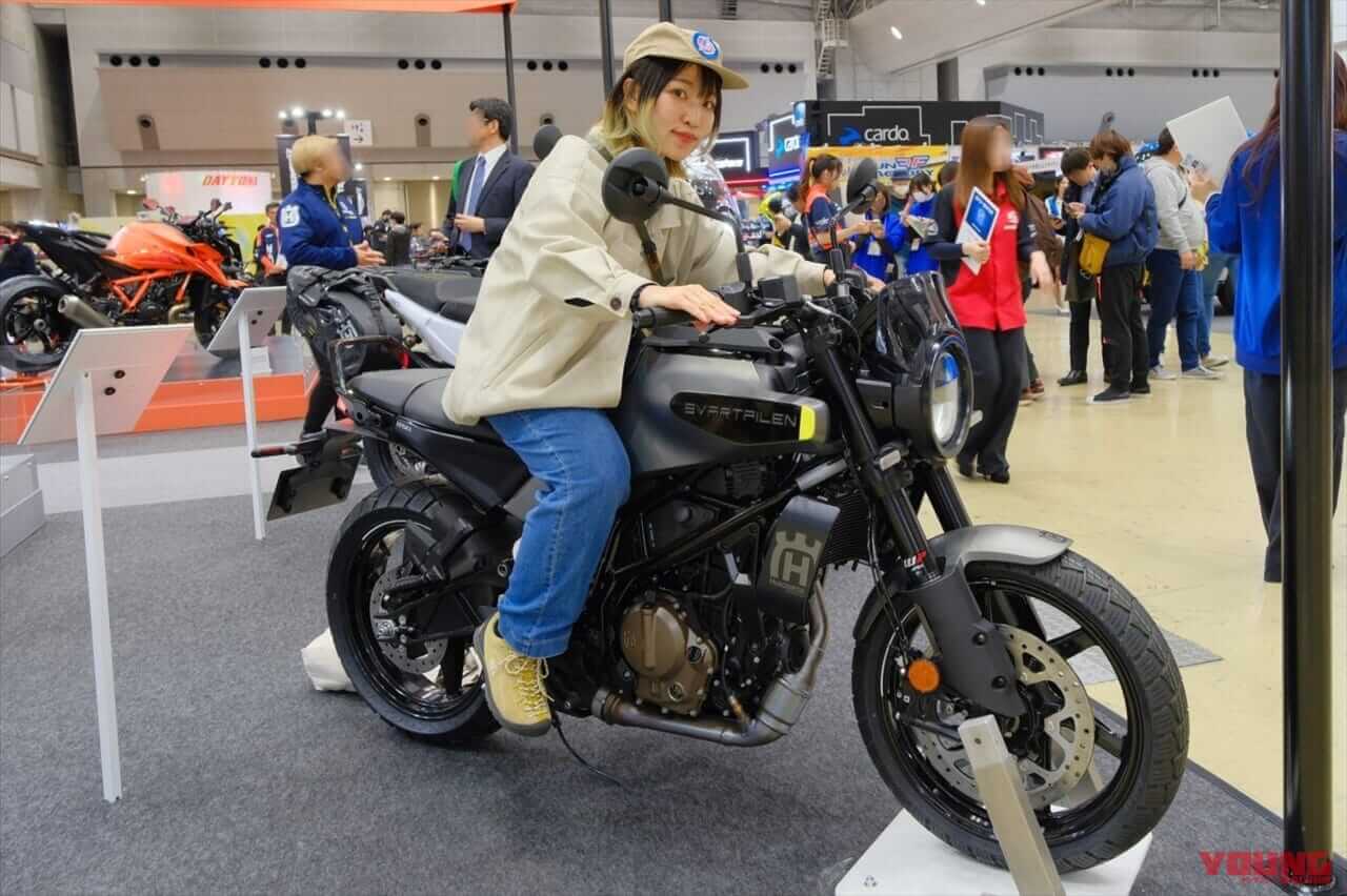 ハスクバーナ スヴァルトピレン250|東京モーターサイクルショー2024|女性ライダーが選ぶ、東京モーターサイクルショー2024で気になったバイク×5選