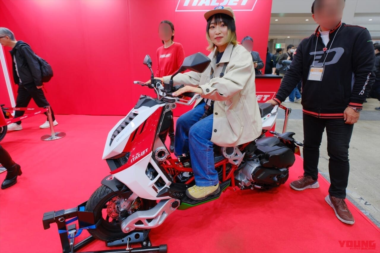イタルジェット ドラッグスター|東京モーターサイクルショー2024|女性ライダーが選ぶ、東京モーターサイクルショー2024で気になったバイク×5選