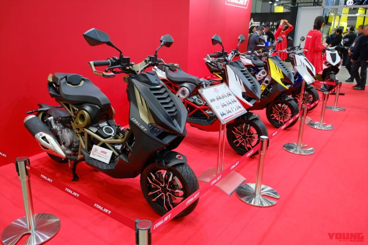 イタルジェット ドラッグスター|東京モーターサイクルショー2024|女性ライダーが選ぶ、東京モーターサイクルショー2024で気になったバイク×5選