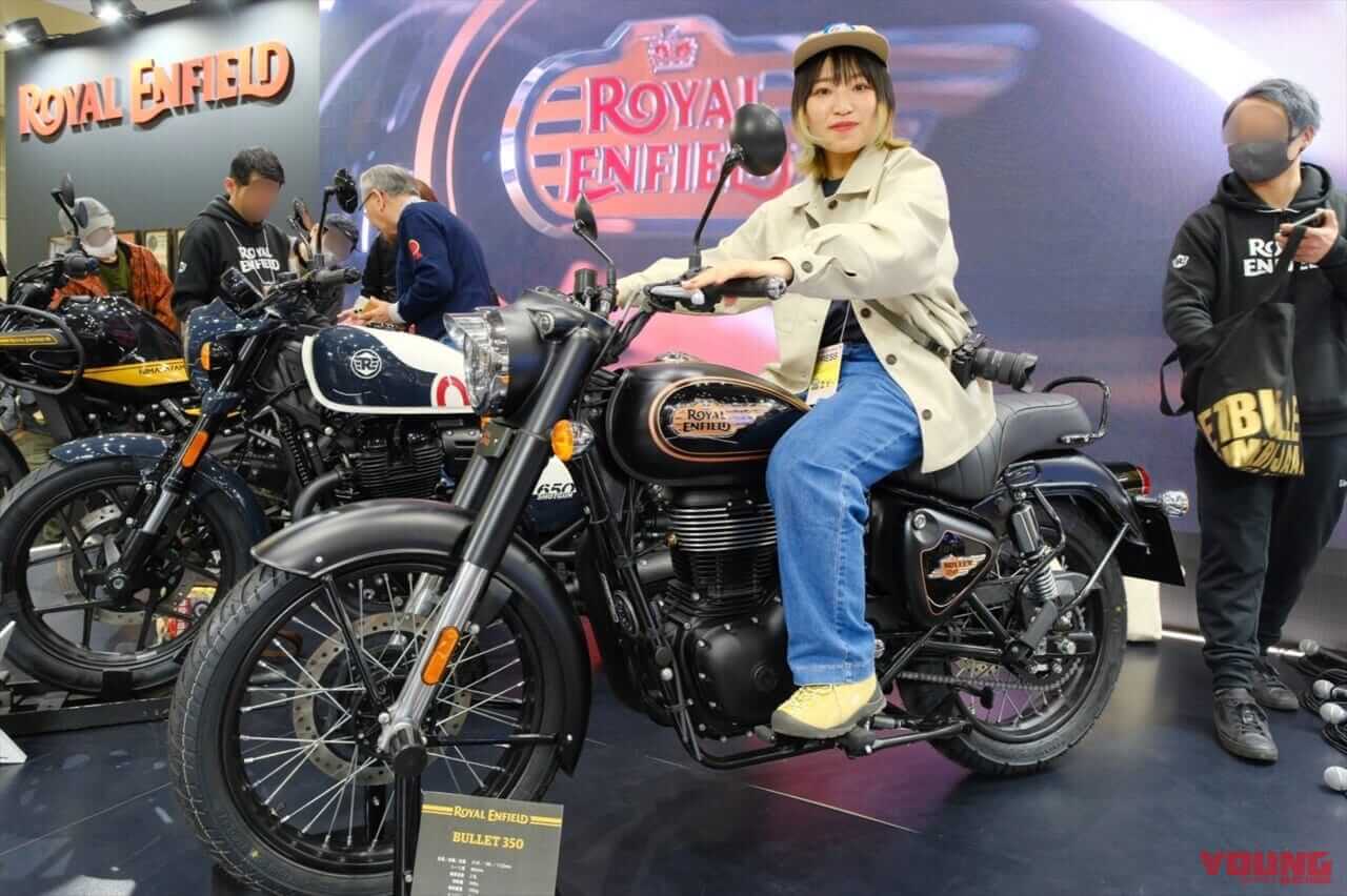 ロイヤルエンフィールド ブリット350|東京モーターサイクルショー2024|女性ライダーが選ぶ、東京モーターサイクルショー2024で気になったバイク×5選