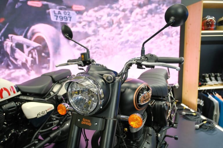 ロイヤルエンフィールド ブリット350|東京モーターサイクルショー2024|女性ライダーが選ぶ、東京モーターサイクルショー2024で気になったバイク×5選