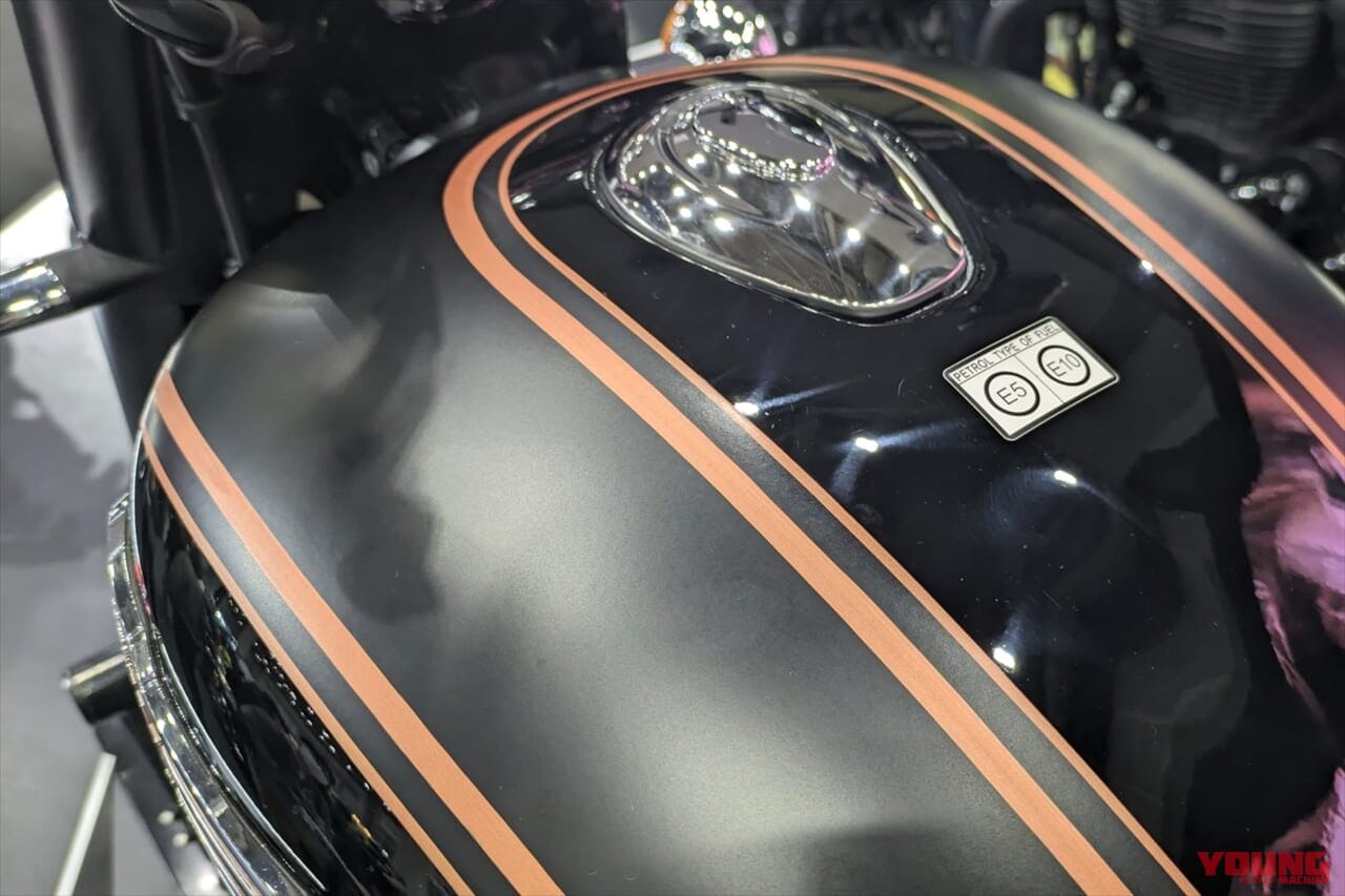 ロイヤルエンフィールド ブリット350|東京モーターサイクルショー2024|女性ライダーが選ぶ、東京モーターサイクルショー2024で気になったバイク×5選