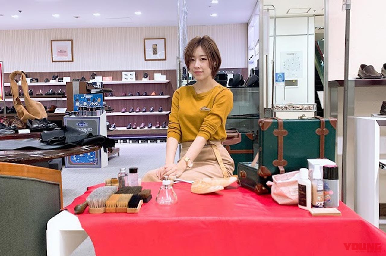 いとの靴磨き屋さん|東京モーターサイクルショー2024|ヤングマシンブース|夜道雪さんもトークセッションに登壇!! 等々、東京モーターサイクルショー・ヤングマシンブースの楽しみ方(1)