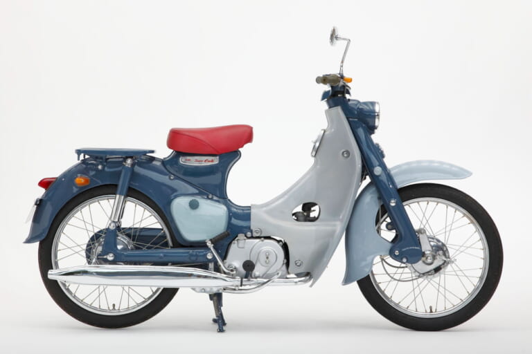 ホンダ|スーパーカブC100|1958|日本製レジャーバイクの扉を開いたカブ系エンジン搭載車──モンキー&ゴリラとダックスの生い立ち【ライター中村友彦の旧車雑感 Vol.4】