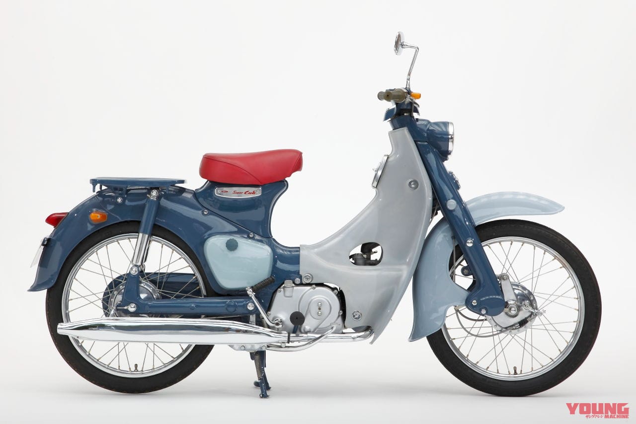 ホンダ|スーパーカブC100|1958|日本製レジャーバイクの扉を開いたカブ系エンジン搭載車──モンキー&ゴリラとダックスの生い立ち【ライター中村友彦の旧車雑感 Vol.4】