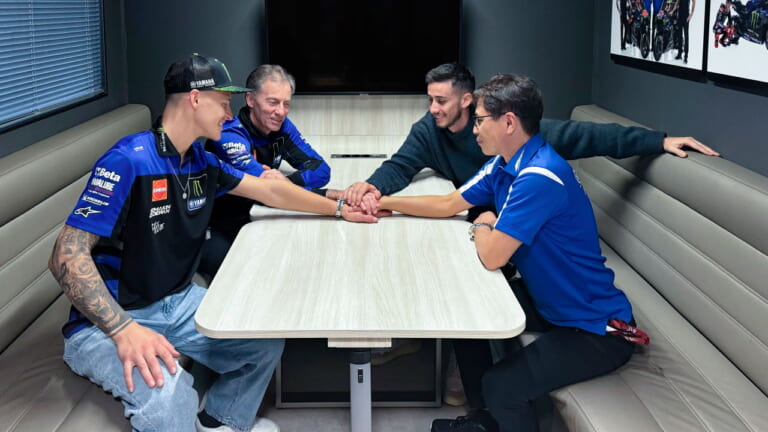 【速報】ファビオ・クアルタラロ、’25-’26年をヤマハと契約延長!! 新生YZR-M1に期待