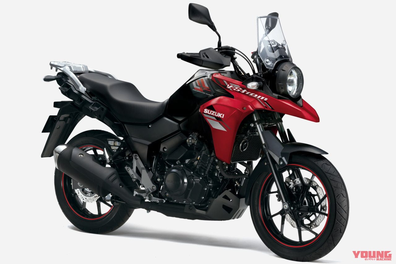 |2気筒250のスズキ「Vストローム250」2024年モデル登場! スペック&車体色は継続しつつ価格改定