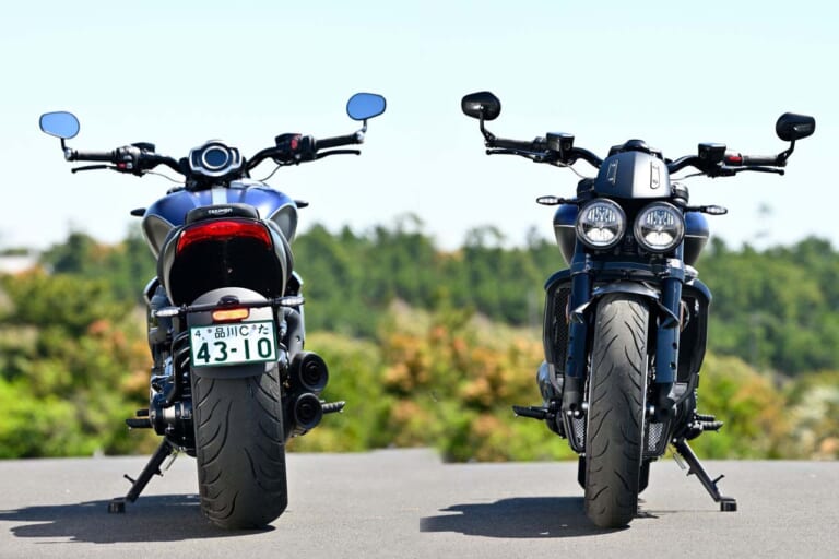 トライアンフ|ロケット3ストームR|2458ccの化物バイク?! トライアンフ「ロケット3 ストームR」は巨大なのに普通に乗れる【試乗インプレ】