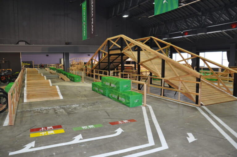 ASAMA PEAKs|アサマピークス|e-TRAIL PARK浅間|閉館した博物館を電動バイクの遊び場にモデルチェンジ!! 「ASAMA PEAKs」が群馬県の長野原町に4月26日オープン