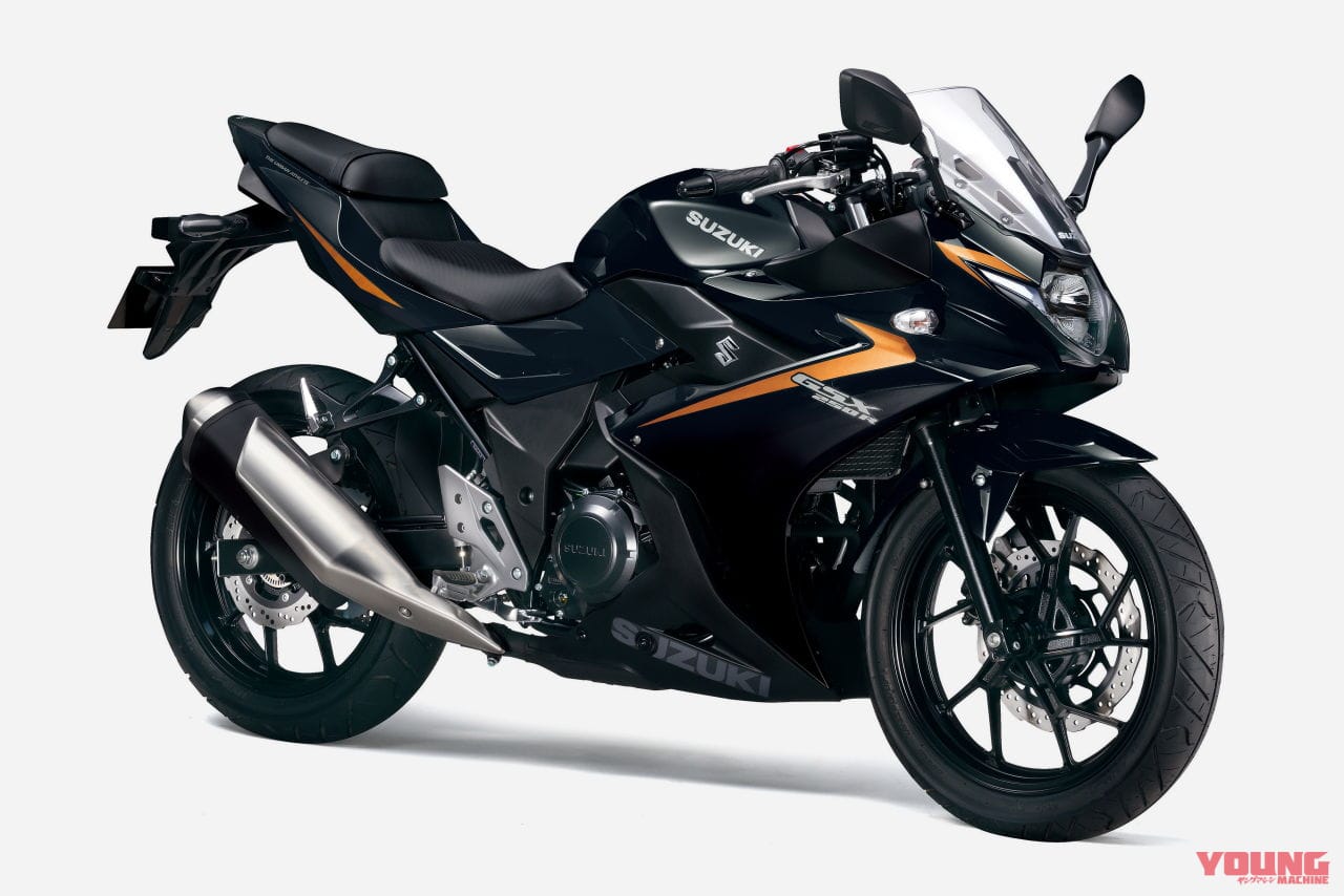 2024 SUZUKI GSX250R|パールネブラーブラック|スズキGSX250R〈いま国内で買える新型バイクカタログ|軽二輪(250-126cc)〉