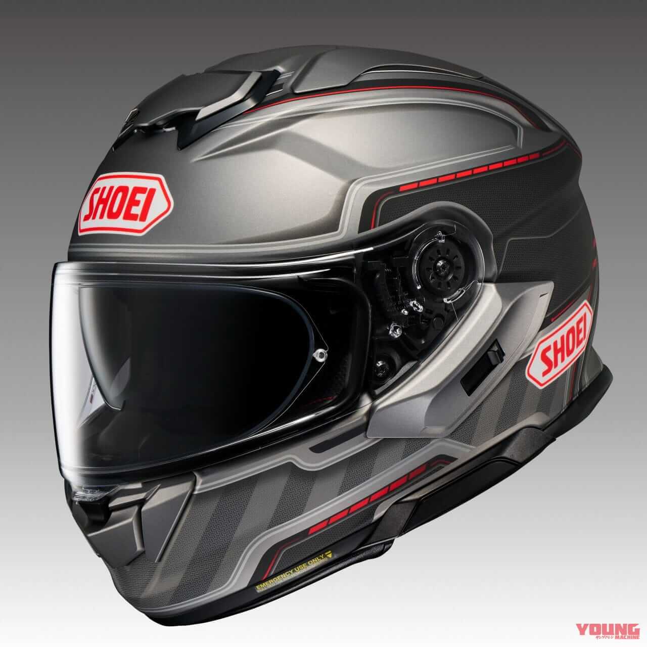 SHOEI GT-Air 3 DISCIPLINE|バイザー内蔵のSHOEI GT-Air3に新グラフィックモデル「DISCIPLINE」登場!