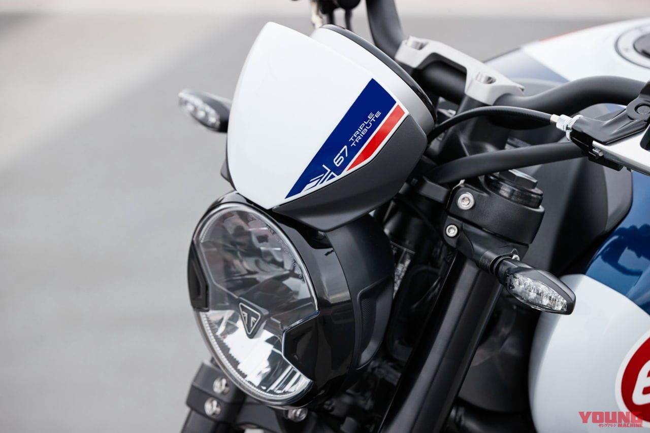 ｜トライアンフ「トライデント トリプル トリビュート」名古屋モーターサイクルショーで初公開！