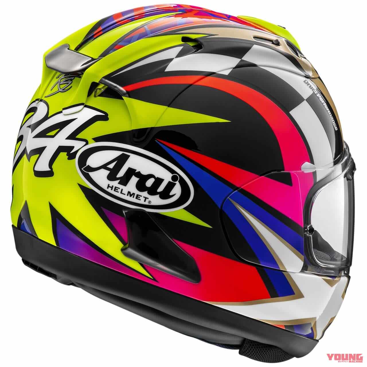Arai RX-7X SCHWANTZ 30th|永遠のラッキーストライク×34番…!! 蘇るシュワンツ・アライ「RX-7X・シュワンツ30th」登場!