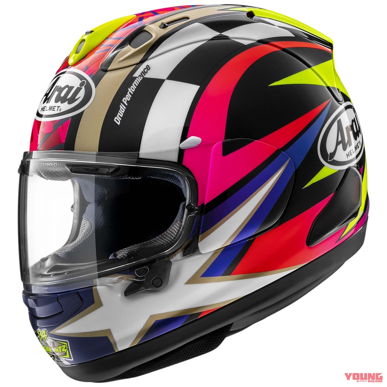 Arai RX-7X SCHWANTZ 30th|永遠のラッキーストライク×34番…!! 蘇るシュワンツ・アライ「RX-7X・シュワンツ30th」登場!