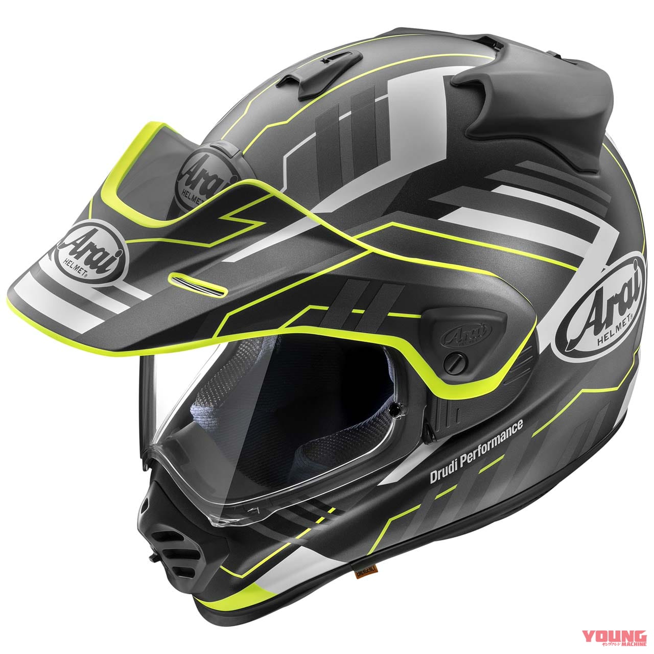 アライヘルメット|ツアークロスV トレイル|アライ「ツアークロスV トレイル」登場! オン/オフ対応で3変化するマルチなフルフェイスに新グラフィック