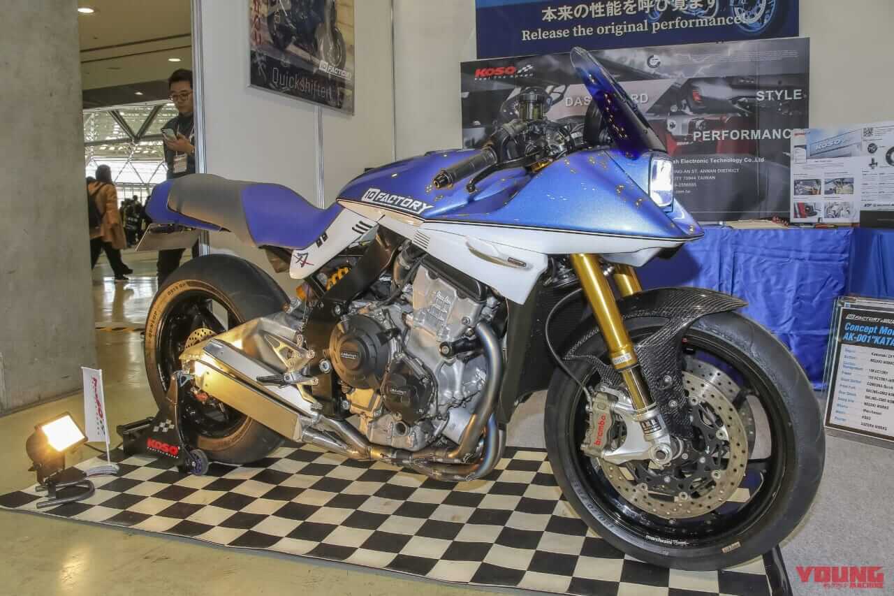 10factory|カタナ|ノザキワークス|スズキ カタナのメーターに救世主?! カワサキエンジンのカタナが装着していたKOSO製デジタルメーターがカッコよすぎる件