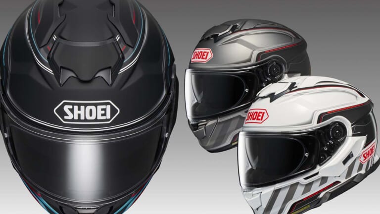 バイザー内蔵のSHOEI GT-Air3に新グラフィックモデル「DISCIPLINE」登場！